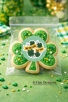 All the Luck for You, St. Patrick's Day Stickers - 2" Round, Glossy - Set of 20