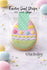 Easter Sticker Strips: Green with White Polka Dot, Cookie & Treat Box Seals - 10 Pack Bakery Box Stickers - Cake Pop Seals