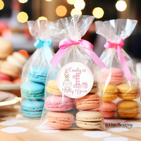 One Silly Goose 2" Round Stickers - Personalized Bag Seals 1 Silly Goose