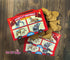 Animal Cracker Stickers, Red Mommies and Babies Labels, Barnum Animal Cookies Label, Circus Theme Birthday Party