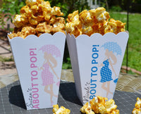 Custom Baby Shower About to Pop Popcorn Boxes