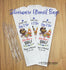 I Do BBQ White Bags with Wedding or Engagement Party Silverware Utensil Flatware Bags