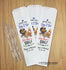 I Do BBQ White Bags with Wedding or Engagement Party Silverware Utensil Flatware Bags