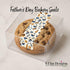 Father's Day Sticker Strips: Cookie & Treat Box Seals - 10 Pack Bakery Box Stickers - Cake Pop Seals