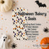 Halloween Cookie & Treat Box Seals - 10 Pack Bakery Box Stickers - Cake Pop Seals