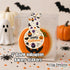 Happy Halloween Stickers - 2" Round, Glossy - Set of 20, Cookie Box Seals, Bakery Box Stickers