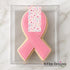 Breast Cancer Awareness Cookie & Treat Box Seals - 10 Pack Bakery Box Stickers - Pink Ribbon