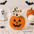 Happy Halloween Stickers - 2" Round, Glossy - Set of 20, Cookie Box Seals, Bakery Box Stickers