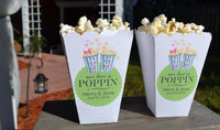 Our Love is Poppin Popcorn Box (15 Pk) Engagement Party Popcorn Bar Box | Popcorn Favor | Wedding Popcorn Favor | Popped the Question
