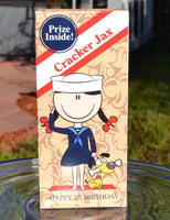 Personalized Cracker Jack Girl Boxes for Childrens Birthday Party Favors, Baseball Birthday, Carnival Birthday, Cute Party Favor