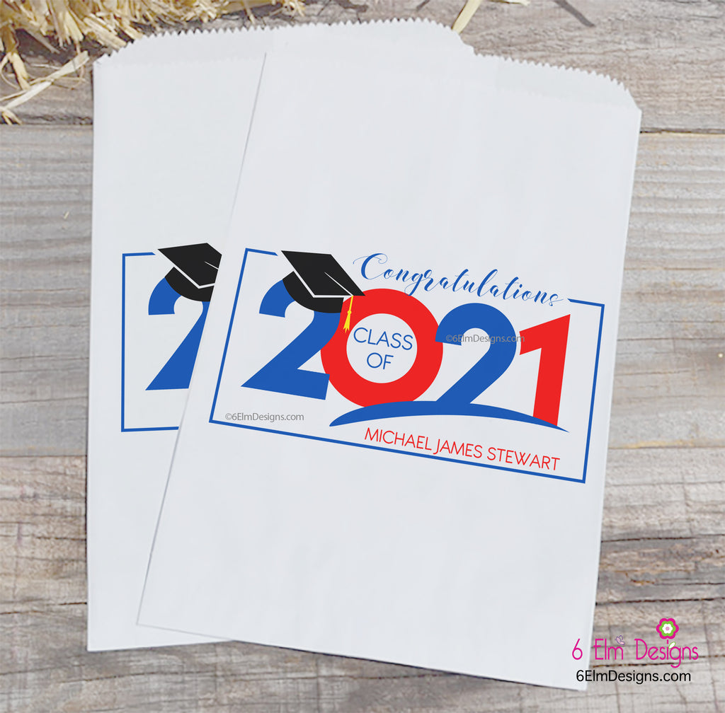 Congratulations 2022 Graduation Party Favor Bags
