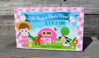 Animal Cracker Boxes for Girls Farm Party