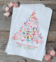 Christmas Tree Bag Personalized Goodie Bags