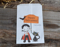 Vampire Halloween Personalized Goodie Bags