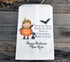 Pumpkin Girl Halloween Personalized Goodie Bags for Trick or Treating