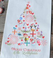 Christmas Tree Bag Personalized Goodie Bags