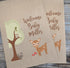 Woodland Creatures Doe Brown Kraft Baby Shower Favor Bags