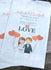 All You Need is Love Bride and Groom Personalized Favor Bags