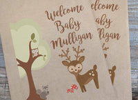 Woodland Creatures Buck Brown Kraft Party Favor Bags