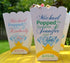 Popped the Question Popcorn Box Favors | Engagement Party Personalized Favors | Diamond Ring Favor | He Popped the Question