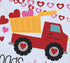 Construction Personalized Goodie Bags Valentines Day | Dump Truck Bags | Boys Party Favors | Valentines Treat Bags | Custom Valentines Bags