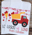 Construction Personalized Goodie Bags Valentines Day | Dump Truck Bags | Boys Party Favors | Valentines Treat Bags | Custom Valentines Bags