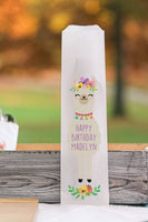 Llamas Birthday Silverware Bags Utensil Flatware Bags
