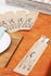 Vintage Fork Spoon and Knife Wedding Kraft Silverware Utensil Flatware Bags
