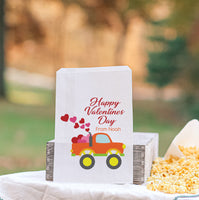 Monster Truck Valentines Treat Bag