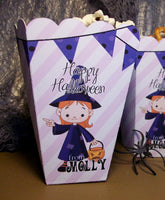 Witch Halloween Popcorn Boxes