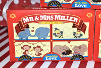 Animal Cracker Boxes Wedding Favors - Animals in Love
