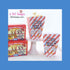 Twin Circus Popcorn Boxes | Carnival Birthday Party | Carnival Popcorn Boxes | Favor Boxes | Twins Circus Birthday
