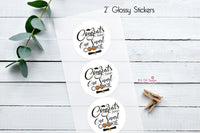 Congrats to One Smart Cookie Sticker, Cookie Bag Label for Graduation, Graduation Sticker