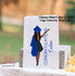 Graduation Congratulations Girl Class of 2024 Personalized Favor Bags for Popcorn or Candy Bars Customized Hair, Cap and Skin Color