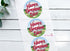 Baseball Opening Day Stickers 2" Gloss Sticker, Label for Little League Opening Day