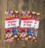 Cracker Jack Labels, Custom Cracker Jack Stickers for Weddings, Baseball Cracker Jacks, Engagement Parties, Baseball ThemeBaby Showers