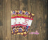 Cracker Jack Labels, Custom Cracker Jack Stickers for Bar Mitzvahs, Baseball Cracker Jacks, Bat Mitzvah Favors
