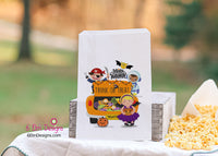 Trunk or Treat Halloween Goodie Bags for Trick or Treat, Trunk or Treat Trick or Treat Candy Bags
