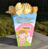 Farm Party Popcorn Boxes for Girls Birthday with Pink Barn