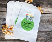 Popcorn Boxes Our Love is Poppin Bags